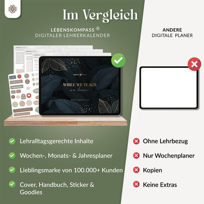 Digitaler Lehrerkalender - PDF mit Hyperlinks